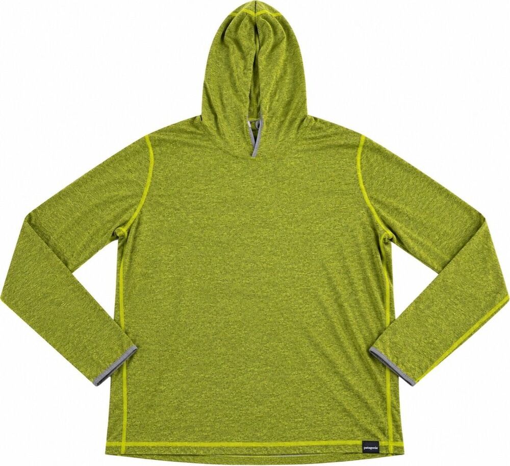 Patagonia Men’s Green Lightweight Hooded Pullover Hoodie Size Medium